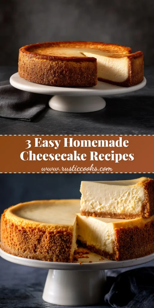 A tall, perfect slice of New York cheesecake on a white plate, showcasing its creamy texture. This image represents one of the best cheesecake recipes for home bakers.