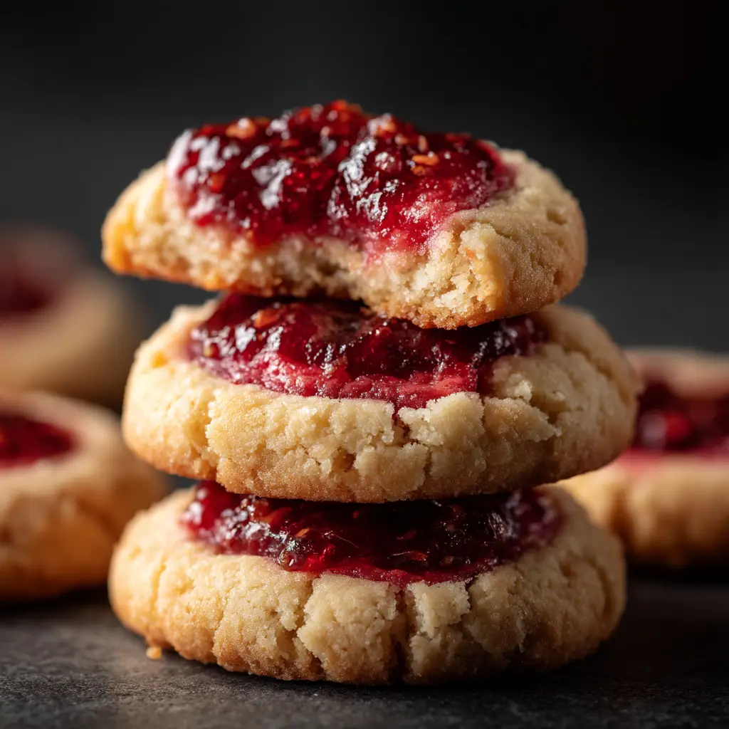A baking sheet full of freshly baked strawberry cheesecake cookies cooling on a wire rack, showcasing a full batch of the delicious dessert.