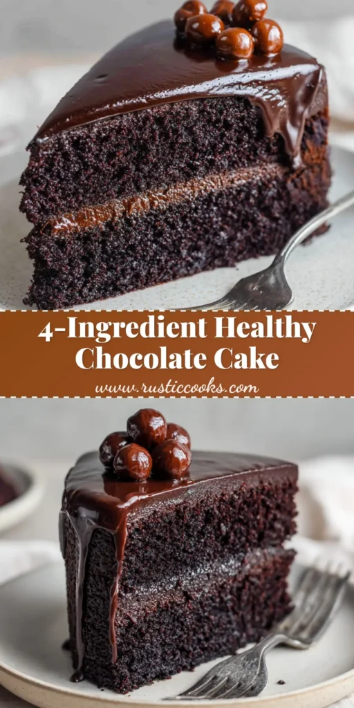 A decadent slice of the Healthy Chocolate Cake Recipe showcasing a glossy ganache drip and shiny chocolate-covered hazelnuts.